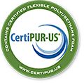 All foam is CertiPUR-US Certified