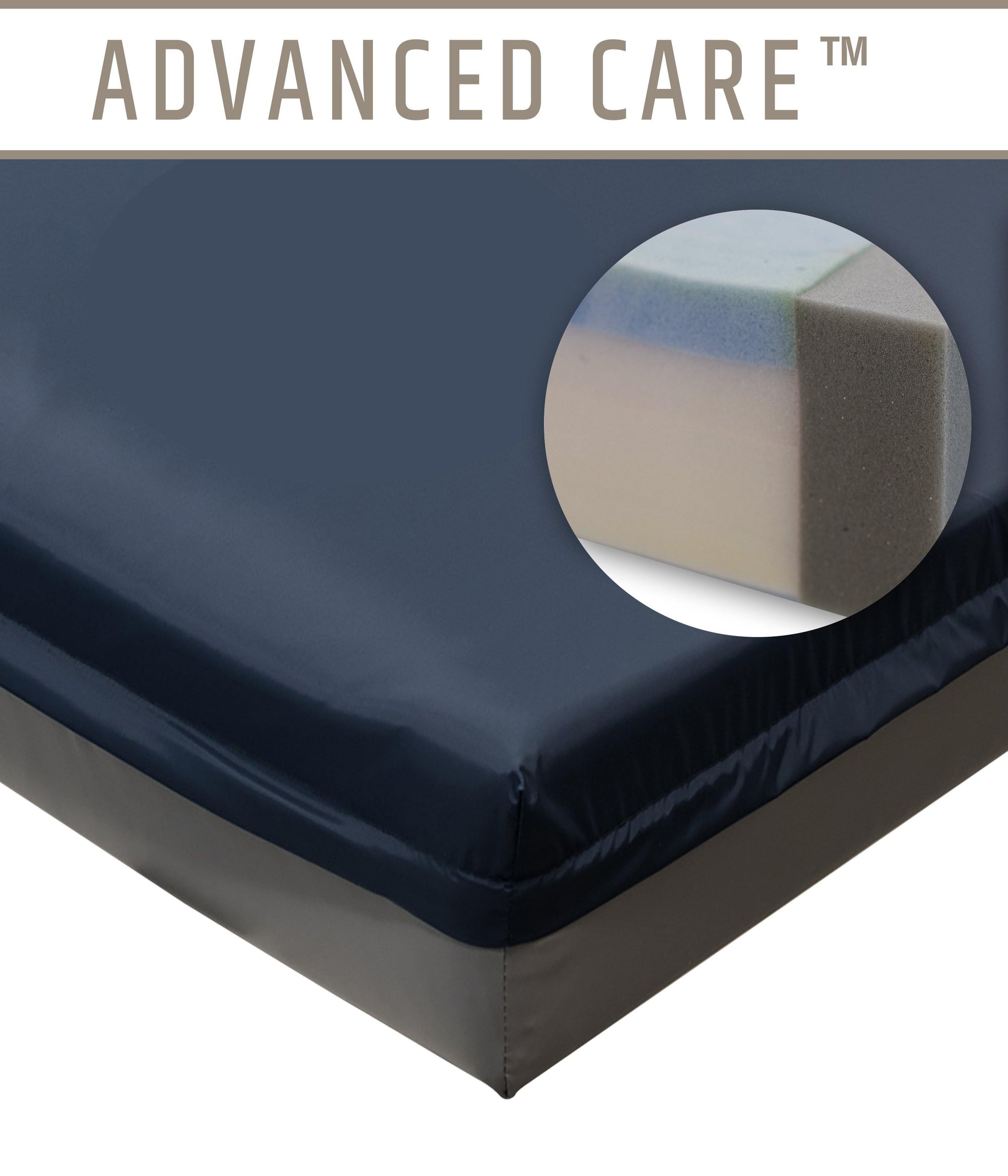 Stryker Acute Care 80 long Ultra Comfort Replacement Mattress - 80 X 36 X 6 - mattress