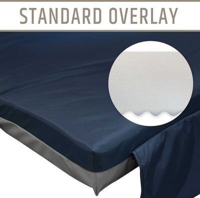 Standard Comfort Overlay Pad - 76.5x34.5x3 - mattress