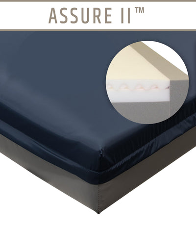 Marathon Mattress Assure II General Patient and ICU/CCU Hospital Bed Mattress - mattress