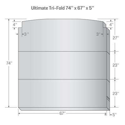 Ultimate Tri-Fold Van Mattress
